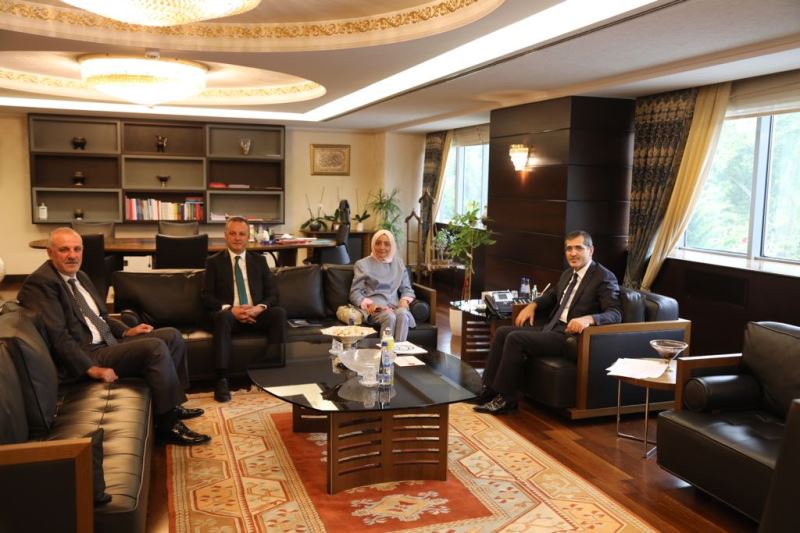 Başkanımız Dr.Ömer Selim ALAN Ankara Ziyaretinde Temaslarını Sürdürüyor
