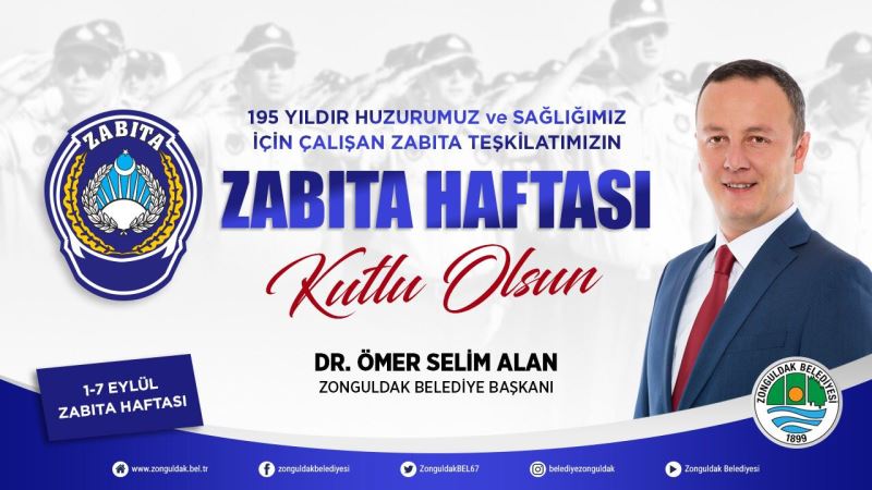 Başkanımız Dr.Ömer Selim ALAN, Zabıta Teşkilatının Kuruluşunun 195. Yıl Dönümünü Kutladı