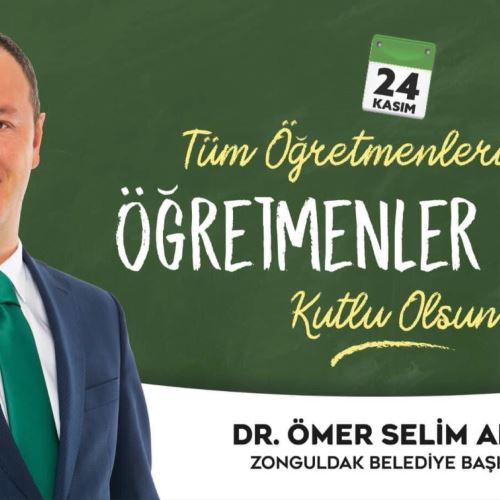 Başkanımız Dr.Ömer Selim ALAN'ın 24 Kasım Öğretmenler Günü Mesajı