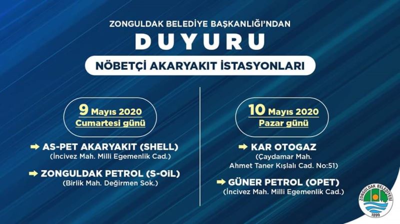 Nöbetçi Akaryakıt İstasyonları