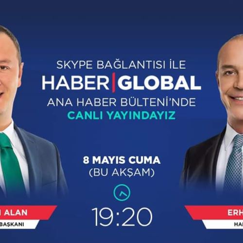 Başkanımız Dr.Ömer Selim Alan Haber Global'in Canlı Yayın Konuğu Olacak