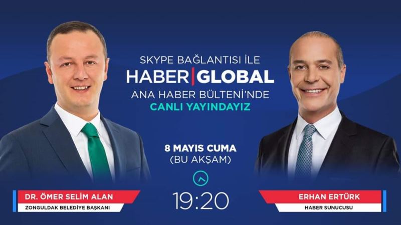 Başkanımız Dr.Ömer Selim Alan Haber Global'in Canlı Yayın Konuğu Olacak