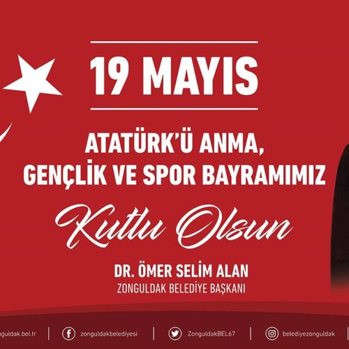 Başkanımız Dr. Ömer Selim Alan'ın 19 Mayıs Mesajı