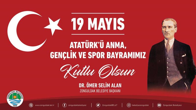 Başkanımız Dr. Ömer Selim Alan'ın 19 Mayıs Mesajı