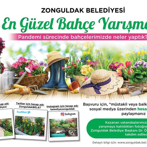 En Güzel Balkon ve Bahçe Yarışması Başlıyor