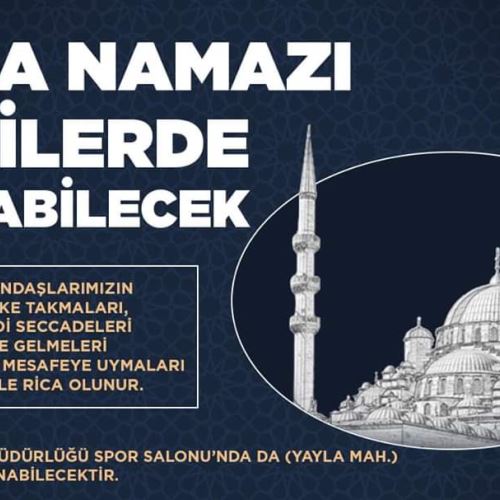 Cuma Namazı Camilerde Kılınabilecek