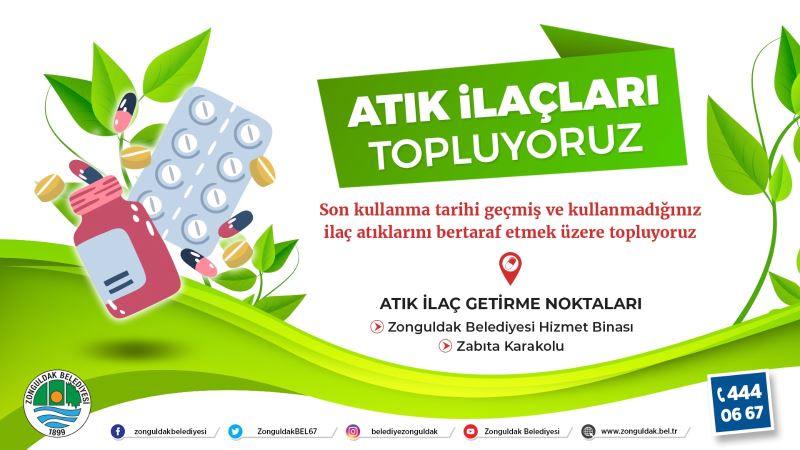 Atık İlaçları Topluyoruz