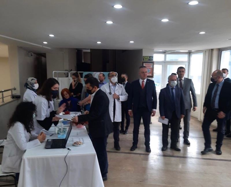 Belediye Çalışanlarımıza Yönelik Sağlık Taraması Gerçekleştirildi