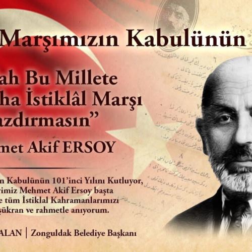 Başkanımız Dr.Ömer Selim ALAN'dan İstiklal Marşımızın Kabulü ve Mehmet Akif Ersoy'u Anma Mesajı