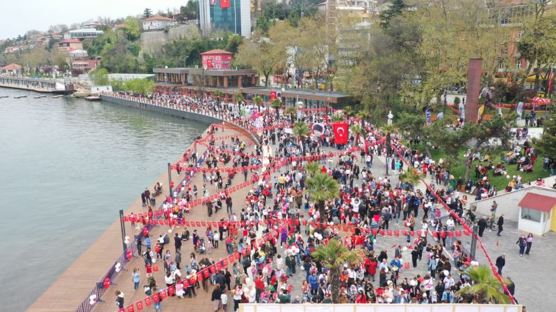 23 Nisan Şenliğimize Çocuklarımızdan Yoğun İlgi