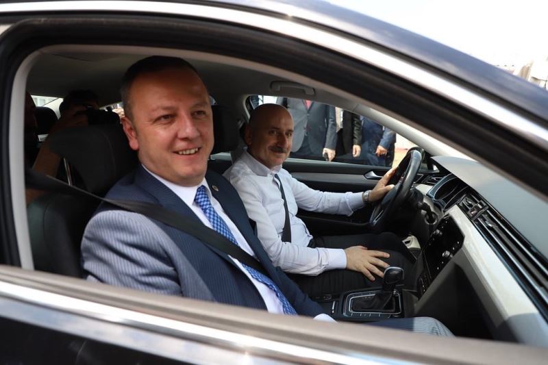 Ulaştırma ve Altyapı Bakanımız Sn.Adil Karaismailoğlu Zonguldak'ta
