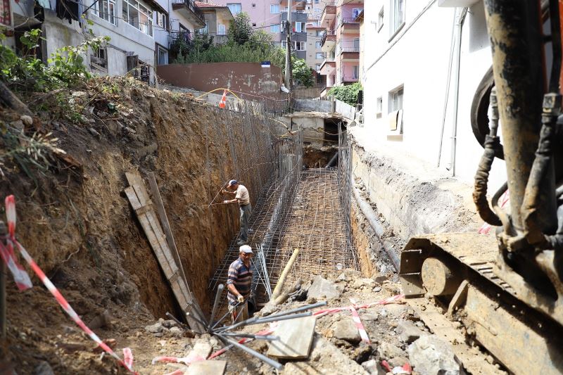 Açelya Sokak'ta Altyapı Çalışmalarımız Sürüyor