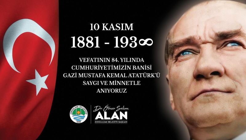 Başkanımız Dr.Ömer Selim ALAN'ın 10 Kasım Mesajı