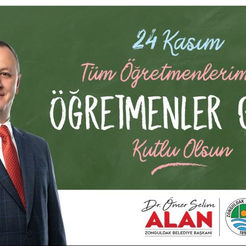 Başkanımız Dr.Ömer Selim ALAN'ın 24 Kasım Öğretmenler Günü Mesajı