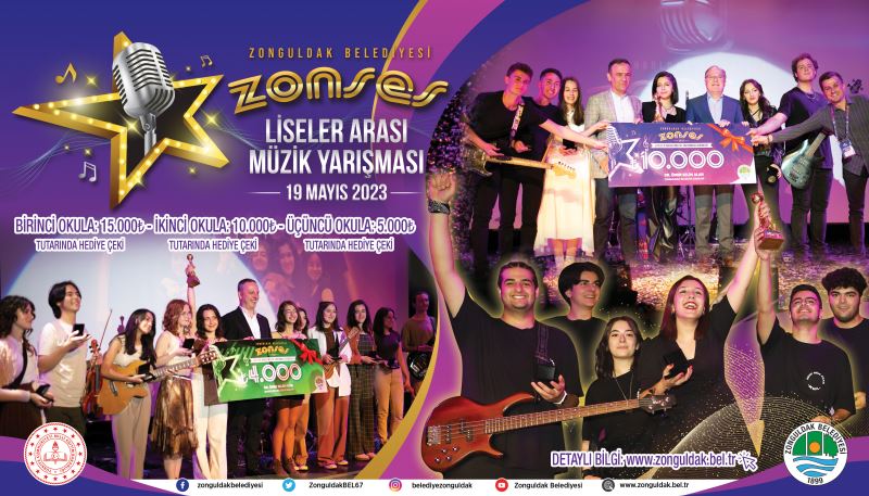 ZONSES Liseler Arası Müzik Yarışması 2023 Başvuruları Başladı
