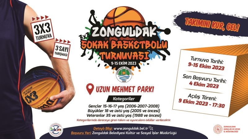 Takımını Kur, Sokak Basketbolu Turnuvasında Yerini Al!