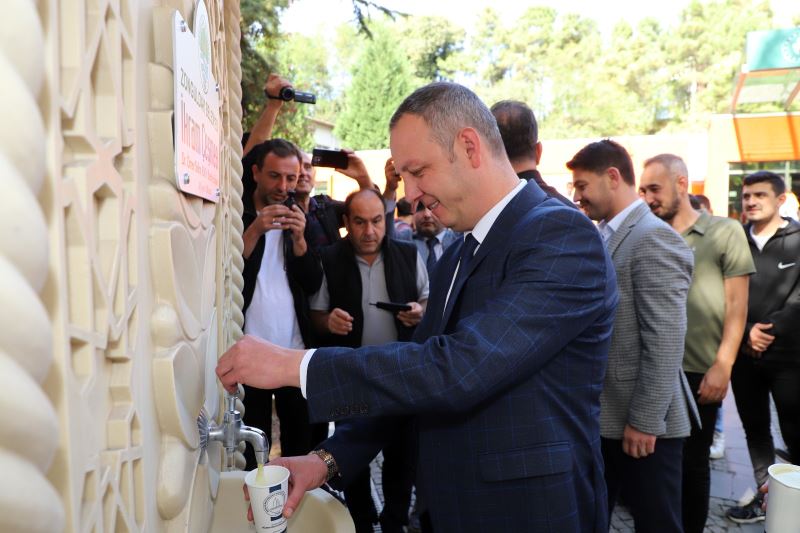 ZBEÜ Farabi Kampüsünde İkram Çeşmemizin Açılışını Gerçekleştirdik