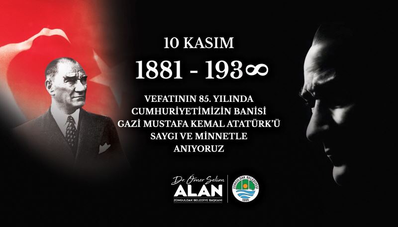 Başkanımız Dr.Ömer Selim ALAN'ın 10 Kasım Mesajı