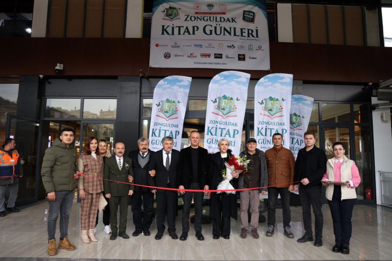 Zonguldak Kitap Günleri Demirpark'ta Başladı