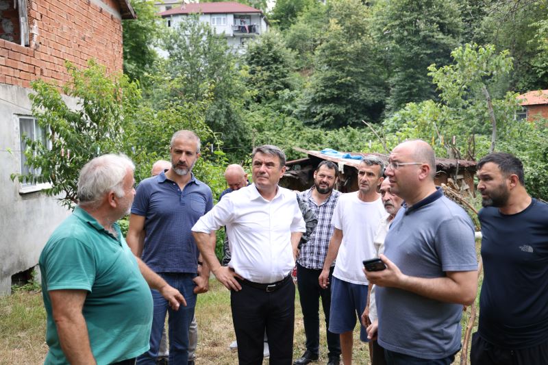 Başkanımız Sn.Tahsin Erdem'den Tepebaşı Mahallesi'ne İnceleme Ziyareti