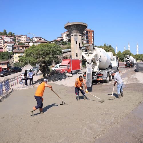 ŞEHRİMİZİ GÜZELLEŞTİRMEYE DEVAM EDİYORUZ