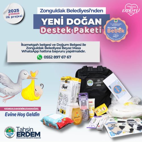 Yeni Doğan Destek Paketi ile Ailelerimizin Yanındayız