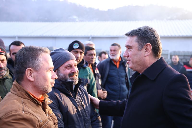 Başkanımız Sn.Tahsin Erdem: ‘Karın Beyazına, Emeğin Alın Teri Karıştı!’