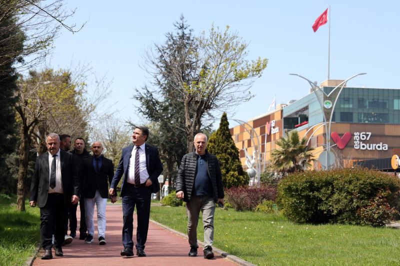 Başkanımız Sn.Tahsin Erdem'den Şehir Genelinde Teknik İnceleme