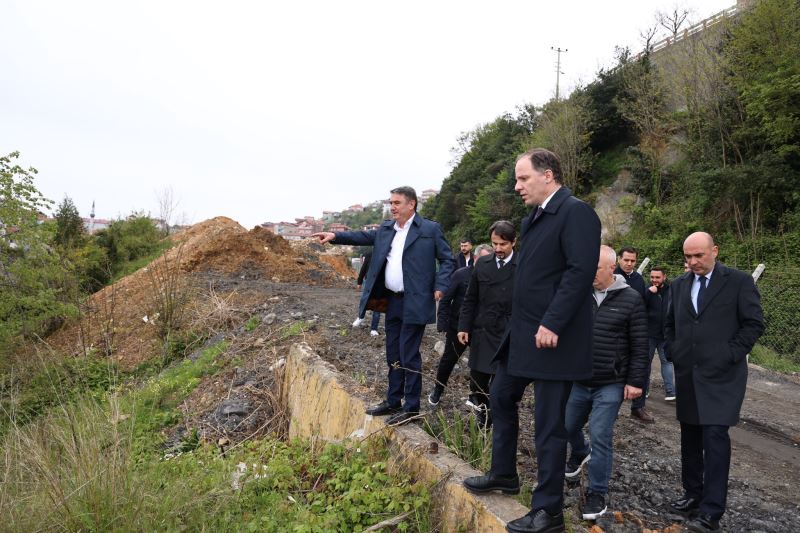 Başkanımız Sn.Tahsin Erdem ve CHP Heyeti Devam Eden Projelerimizi İnceledi