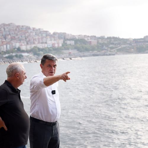 BAŞKANIMIZ TAHSİN ERDEM LİMAN ARKASI'NDA İNCELEMELERDE BULUNDU