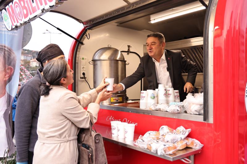 Zonguldak Belediyesi’nden Güne Sıcak Başlangıç: Çorba İkramı Uygulaması Başladı