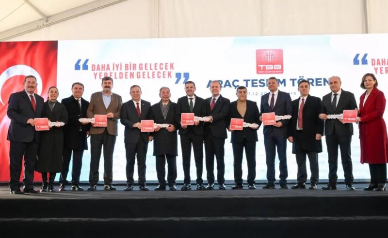 TBB’den Zonguldak Belediyesi’ne 2 Yeni Hizmet Aracı