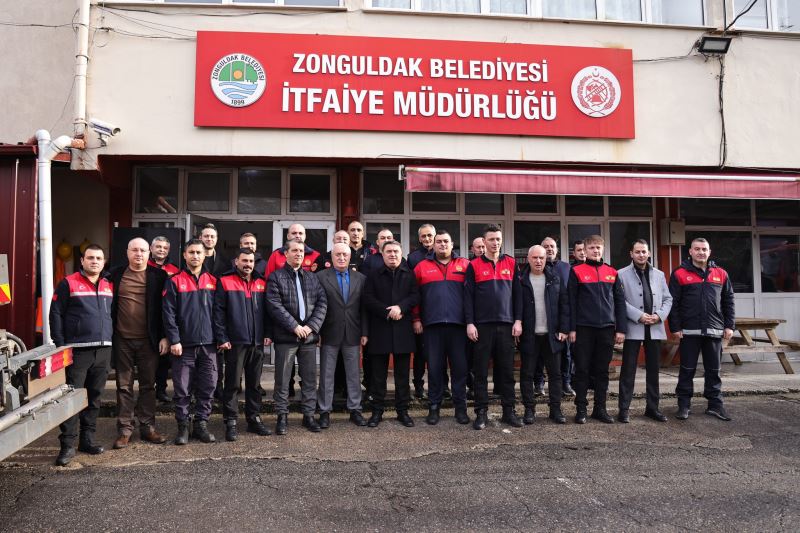 Başkanımız Sn.Tahsin Erdem İtfaiye Teşkilatımızla Kahvaltıda Bir Araya Geldi