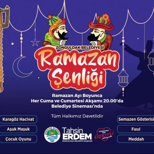 Ramazan Akşamları Belediye Sineması’nda Şenlik Havasında Geçecek