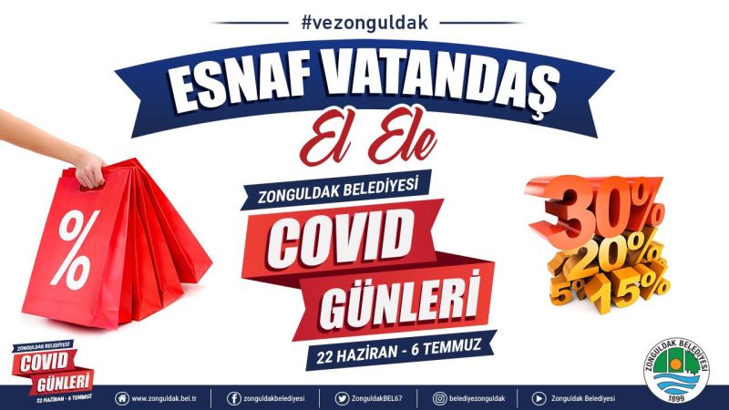 Esnaf Vatandaş El Ele- Covid Günleri Başlıyor