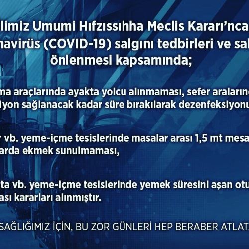 İl Umumi Hıfzıssıhha Meclis Kararları