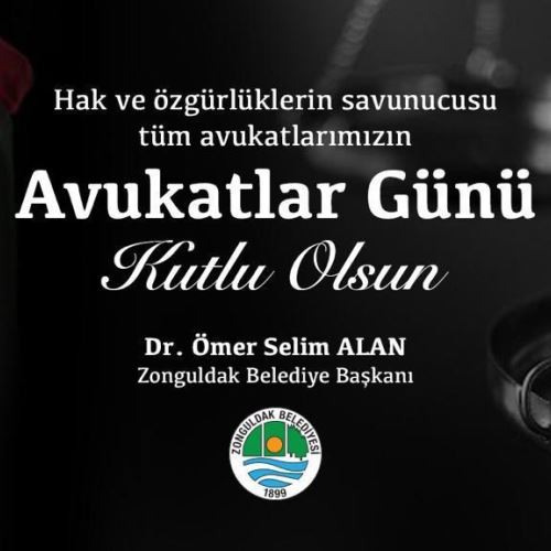 Başkanımızdan Avukatlar Günü Mesajı