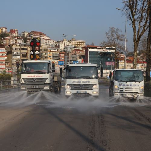 İtfaiye Müdürlüğü Ekiplerimizden Detaylı Yıkama