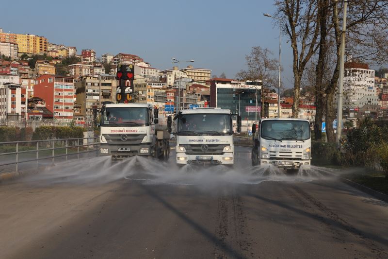İtfaiye Müdürlüğü Ekiplerimizden Detaylı Yıkama
