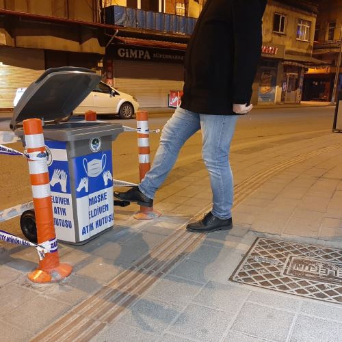 Kullanılmış Maske ve Eldivenleri Topluyoruz