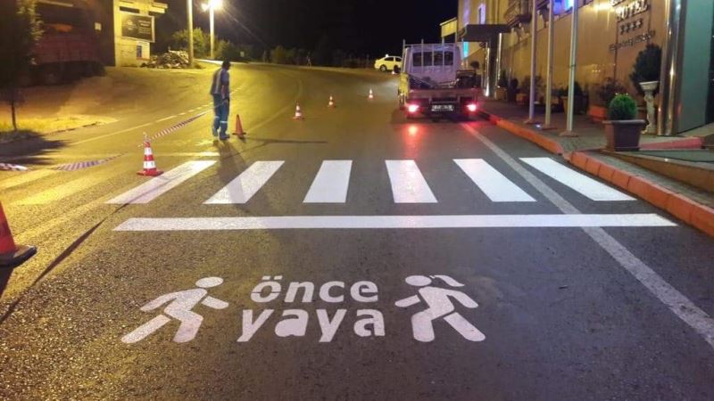 Yaya Geçitlerimiz Boyanıyor