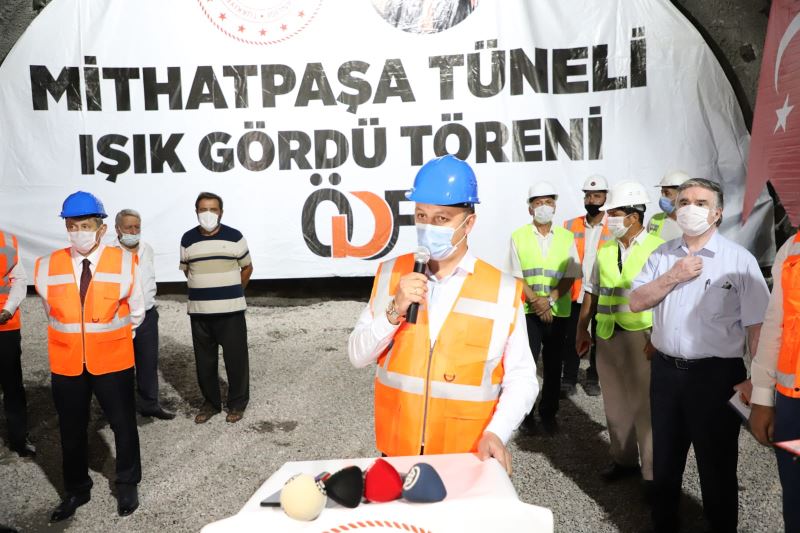 Mithatpaşa Tünelleri 'Işık Gördü' Töreni Yapıldı