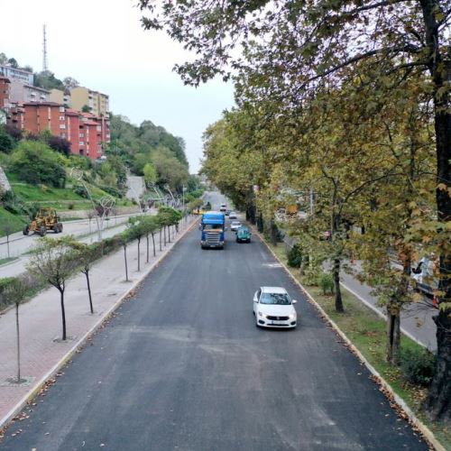 Milli Egemenlik Caddesi Trafiğe Açıldı, 3.Etap Asfalt Çalışmasına Terakki Mahallesi'nde Başladık