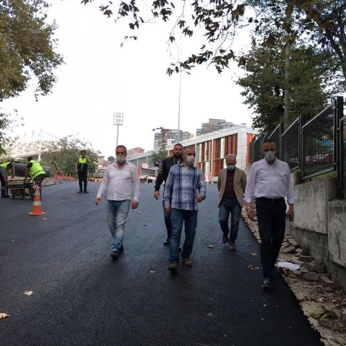 Behçet Kemal Çağlar Caddesi'nde Sıcak Asfalt Çalışmasını Tamamladık