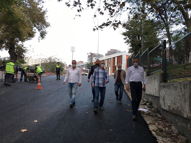 Behçet Kemal Çağlar Caddesi'nde Sıcak Asfalt Çalışmasını Tamamladık