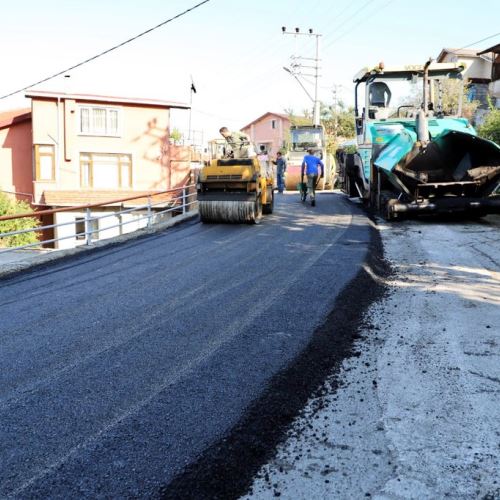 Asfalt Çalışmalarımıza Karadeniz Caddesi'nde Devam Ediyoruz