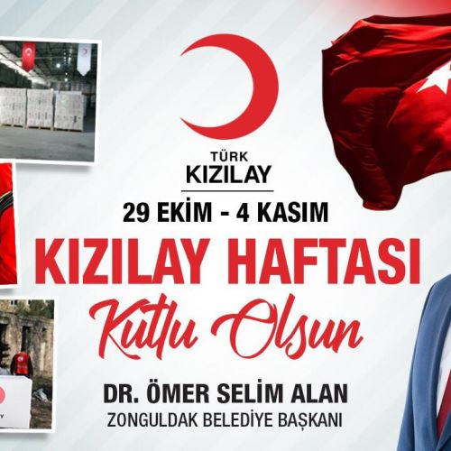 29 Ekim-4 Kasım Kızılay Haftası Kutlu Olsun