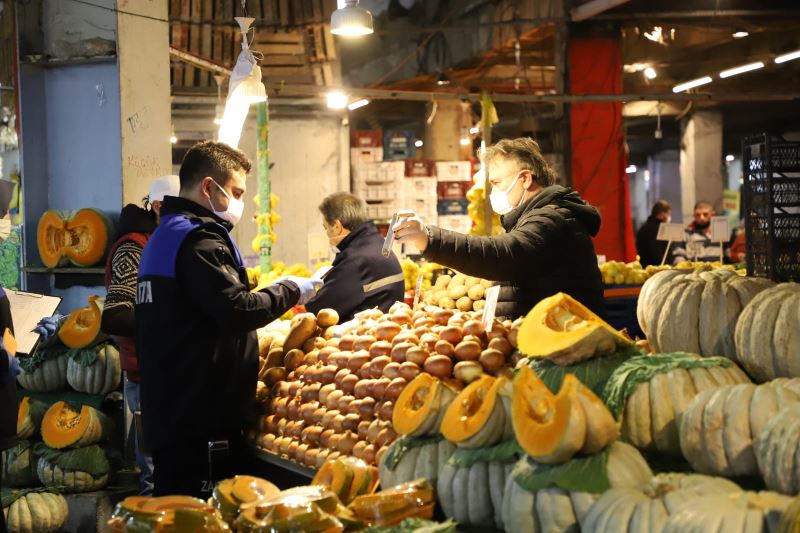 Pazar Yerlerinde Denetimlerimiz Devam Ediyor