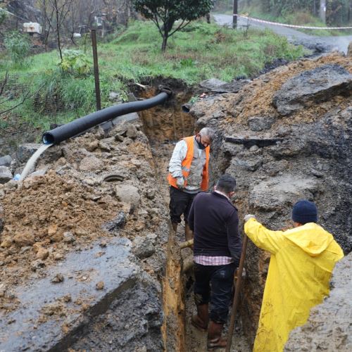 Ekiplerimiz Olumsuz Hava Koşullarına Rağmen Çalışmalarını Sürdürüyor