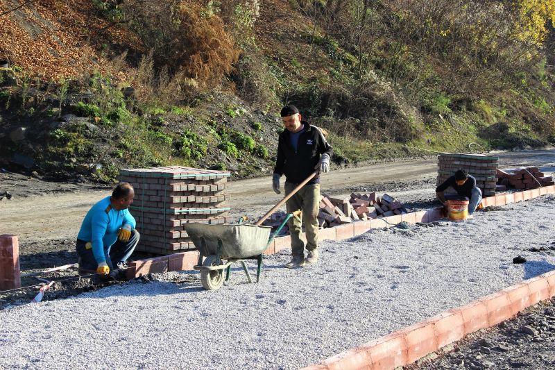 Dilaver'de Yeni Park Çalışmaları Başladı